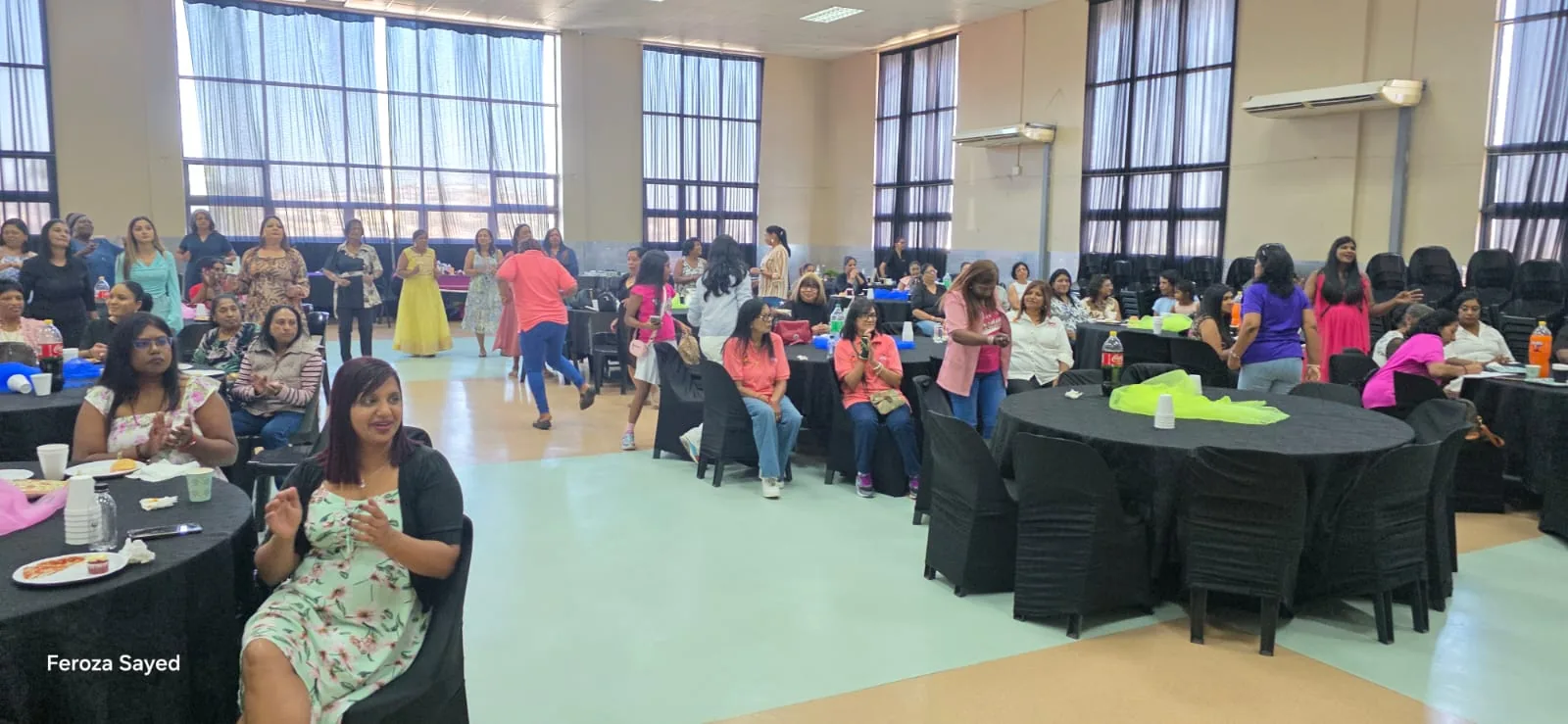 A large community event in progress